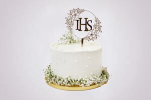 Komunijny z kwiatami IX