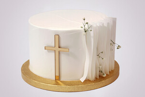 Komunijny z kwiatami X