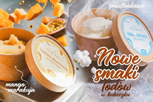 nowe smaki lodów